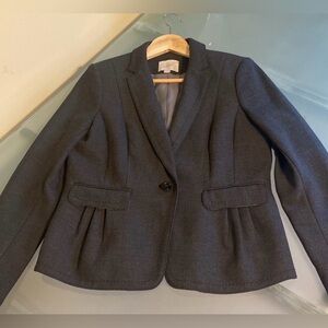 Like NEW Ann Taylor single button blazer with stretch size 8P